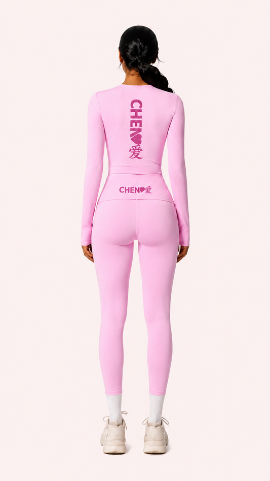 Blush Flow Leggings Set