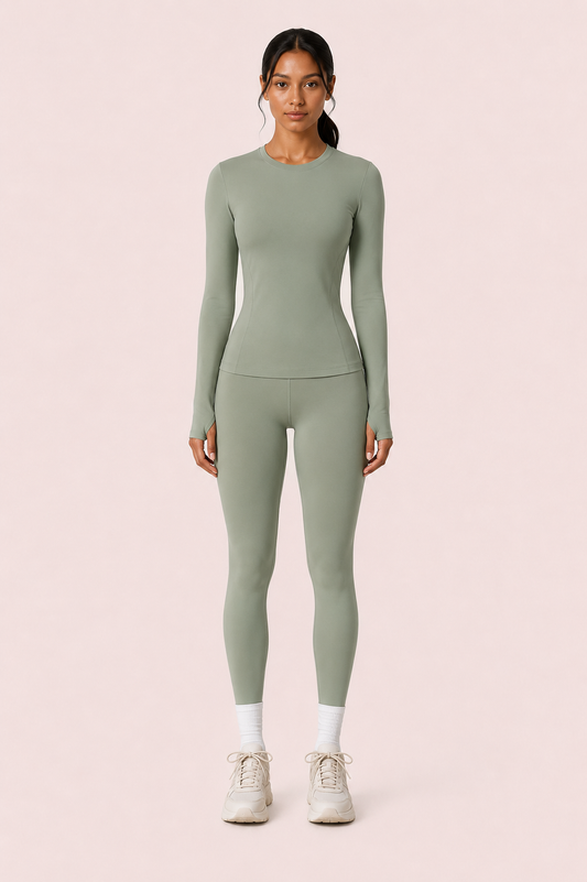 Sage Flow Leggings Set