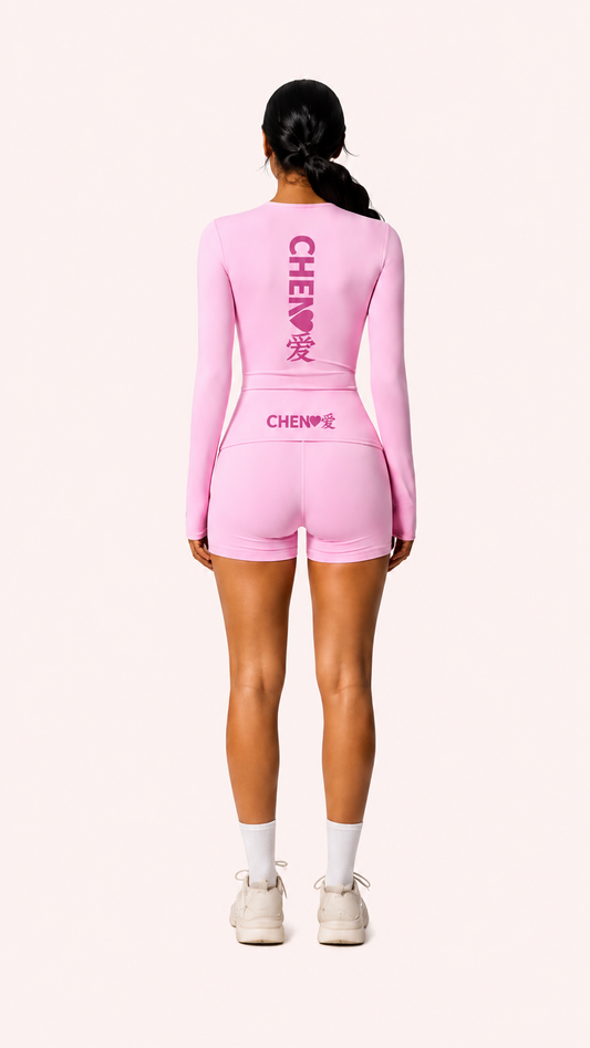 Blush Flow Shorts Set