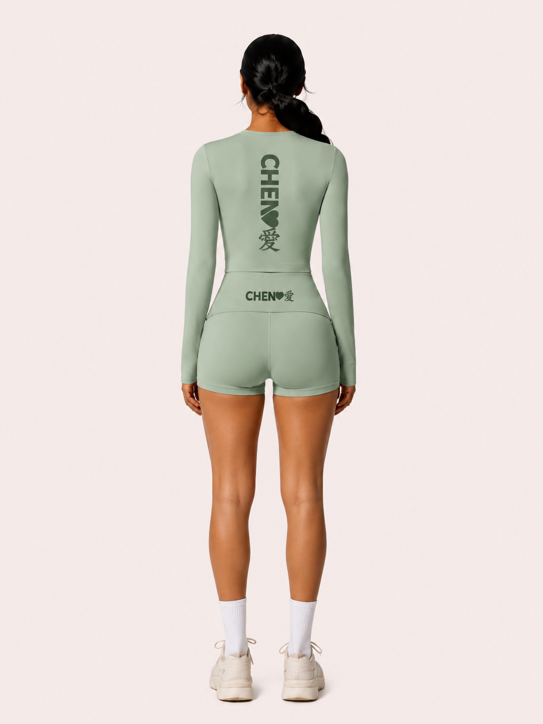 Sage Flow Shorts Set